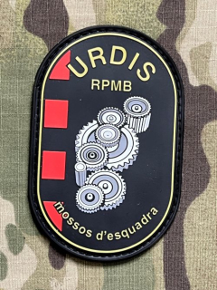 PoliceFirePatches Spain Mossos d'Esquadra - URDIS - RPMB PVC Patch - nášivka
