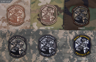 MSM Saint Michael Modern Patch