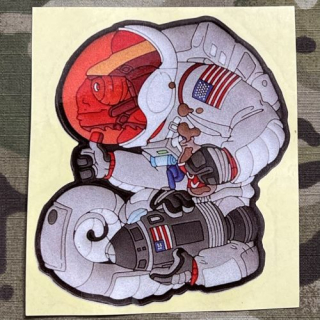 NoName Stickers TacCham Armstrong Apollo 11 - samolepka