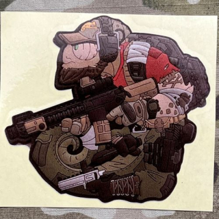 NoName Stickers TacCham Call of Arms - samolepka