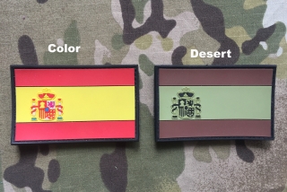 JTG Spain Flag PVC Patch - nášivka 