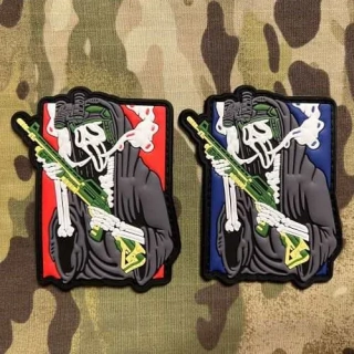 NoName Ghost Face Tactical PVC Patch - nášivka