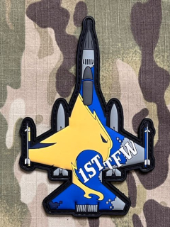 NoName Aviation F-18 Hornet - 1st TFW PVC Patch - nášivka