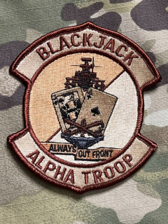 US. Army - 6th Cavalry - 2nd Squadron - Alpha Troop Patch - nášivka