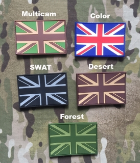 JTG UK Flag PVC Patch