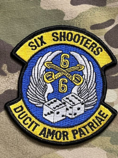 US. Army - 6th Cavalry - 6th Squadron Patch - Color - nášivka