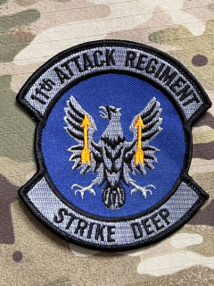 US. Army - 11th Attack Regiment Patch - Color - nášivka