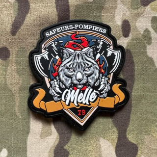 PoliceFirePatches France Sapeurs-Pompiers Melle 79 PVC Patch - nášivka