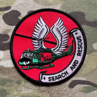 German Patch Bundeswehr SAR - Search and Rescue - Color - nášivka