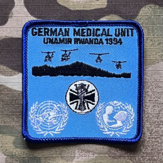 German Patch German Medical Unit UNAMIR - Rwanda 1994 - nášivka
