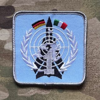 German Patch Luftwaffe UNO Mission - 1st Squadron - nášivka