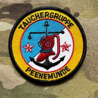 German Patch Marine Tauchergruppe Peenemünde - nášivka