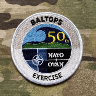 NATO Baltops Exercise - 50th Anniversary 2021 Patch - nášivka