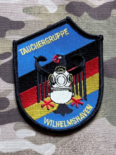 German Patch Marine Tauchergruppe Wilhelshaven - nášivka