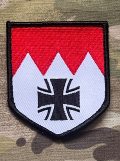 German Patch Bundeswehr RegStTerrAufg Nord - Regionalstab Territoriale Aufgaben der Bundeswehr Nord - Nürnberg - Color - Velcro - nášivka