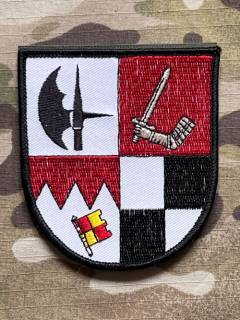 German Patch Bundeswehr ErsBtl 878 - Ersatzbataillon 878 - Marktbergel - Color - Velcro - nášivka