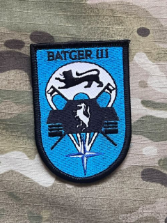 German Patch Bundeswehr BATGER III - Gepanzerter Einsatzverband III - SFOR - Color - nášivka