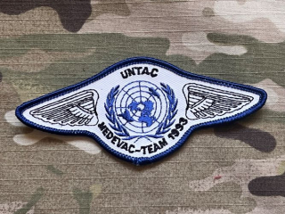 German Patch Bundeswehr UNTAC - Medevac-Team 1993 - Cambodia - nášivka
