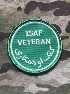 ISAF - Veteran Patch - nášivka