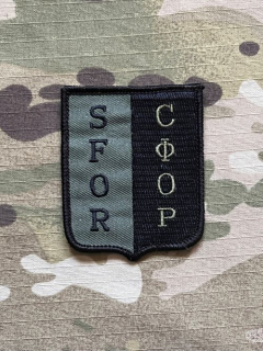 SFOR - Bosnia and Herzegovina - Olive - nášivka