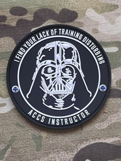 NATO ACCS Instructor - Air Command and Control System - Uedem PVC Patch - nášivka