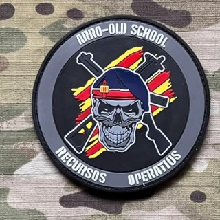 PoliceFirePatches Spain Mossos d'Esquadra - ARRO - Old School PVC Patch - nášivka