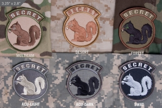 MSM Secret Squirrel Patch