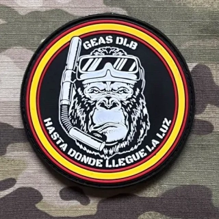 PoliceFirePatches Spain Guardia Civil - GEAS DLB PVC - nášivka