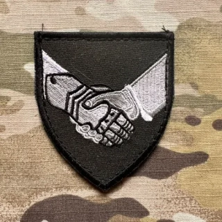 Ukrajina Military Velcro Patch Humanitarian Mission - Evacuation of the Dead from the Battlefield - nášivka