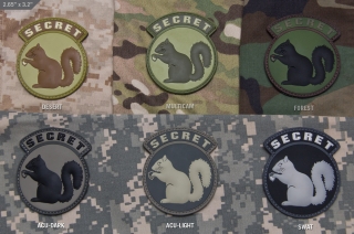 MSM Secret Squirrel PVC Patch