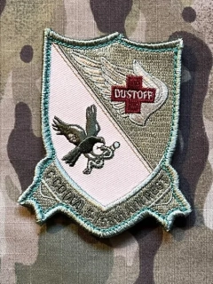 US. Army - 158th Aviation Regiment - 5th Squadron - Charly Company - DUSTOFF Patch - ACU - nášivka