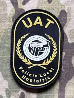 PoliceFirePatches Spain Policia Local - UAT - Hostalric PVC - nášivka
