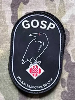 PoliceFirePatches Spain Policia Municipal - GOSP - Girona PVC - nášivka