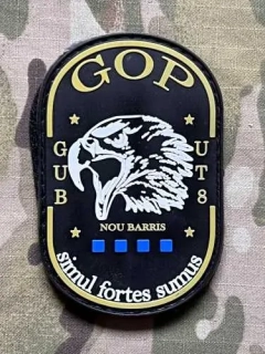PoliceFirePatches Spain Policia - GOP - GUB - UT8 - Nou Barris PVC - nášivka