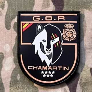 PoliceFirePatches Spain Policia Nacional - GOR - Chamartin PVC - nášivka