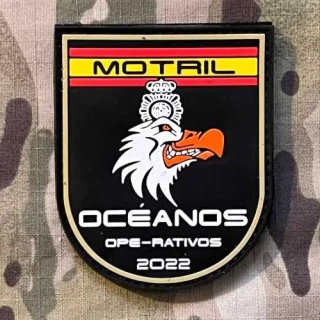 PoliceFirePatches Spain Policia Nacional - MOTRIL - Océanos Ope-rativos 2022 PVC - nášivka