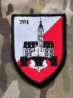 German Patch Bundeswehr PzPiBtl 701 - Panzerpionierbataillon 701 - Color - Velcro - nášivka