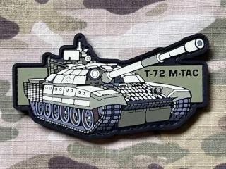 M-Tac Military Equipment - T-72 PVC Patch - nášivka