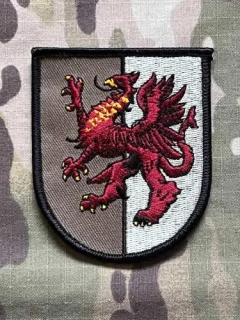 German Patch Bundeswehr PzGrenBrig 41 - Panzergrenadierbrigade 41 - Olive - nášivka