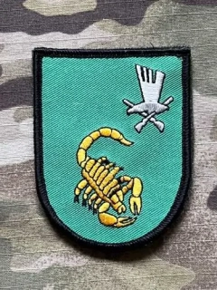 German Patch Bundeswehr 4./ObjSRgtLw "Friesland" - 4./Objektschutzregiment der Luftwaffe "Friesland" - Color - Velcro - nášivka