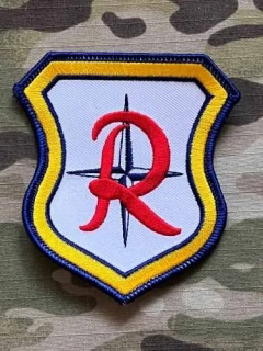 German Patch Luftwaffe TaktLwG 71 „R“ - Taktisches Luftwaffengeschwader 71 "Richthofen - nášivka
