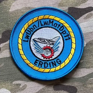German Patch Bundeswehr LwÜbn/LwMatDp 11 - Luftwaffenübernahme- und Luftwaffenmaterialdepot 11 - nášivka