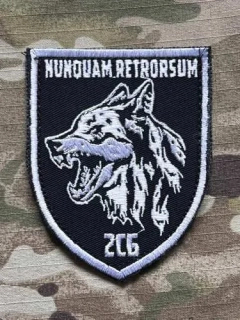 Ukrajina Military Velcro Patch 2nd Rifle Battalion - nášivka