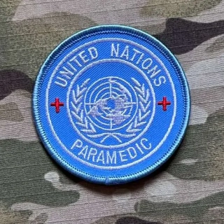 German Patch Bundeswehr United Nations - Paramedic - nášivka