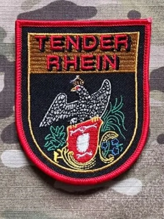 German Patch Marine Tender Rhein - nášivka