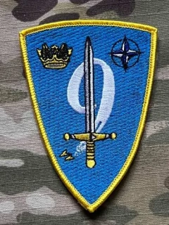 NATO CAOC 9 - Combined Air Operations Center - RAF High Wycombe Patch - Color - nášivka