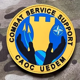 NNATO CAOC 2 - Combat Service Support - Uedem PVC Patch - nášivka