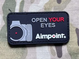 NoName Aimpoint Open Your Eyes PVC Patch - nášivka