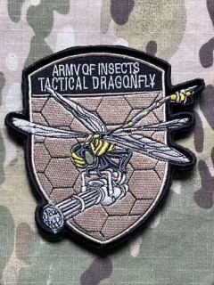 NoName Army of Insects - Tactical Wasp Patch - nášivka