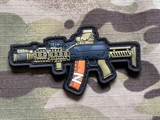 NoName Tactical Gun PVC Patch - AK105 - nášivka